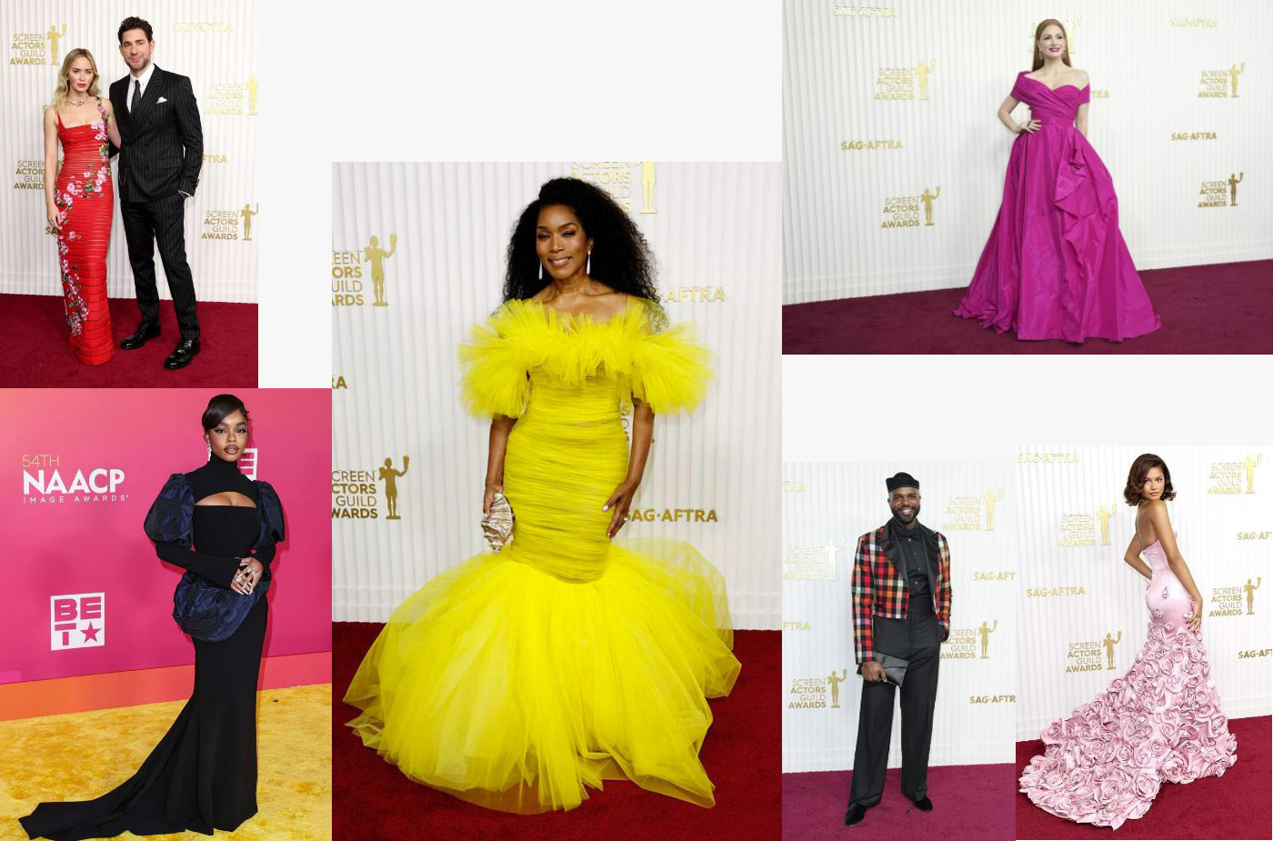 les meilleurs looks des naacp image & sag awards 2023