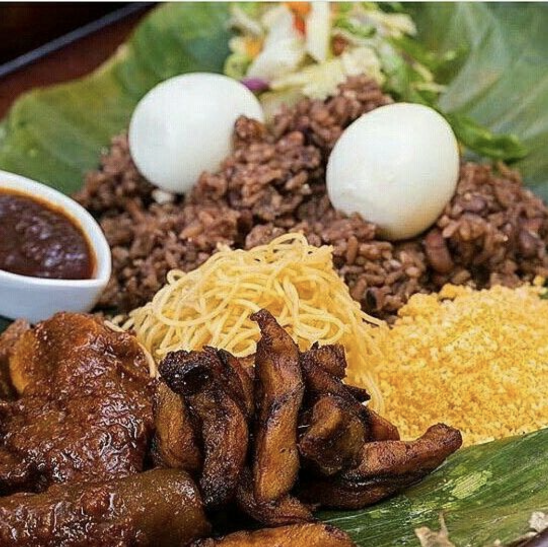 le waakye, un plat culte du ghana
